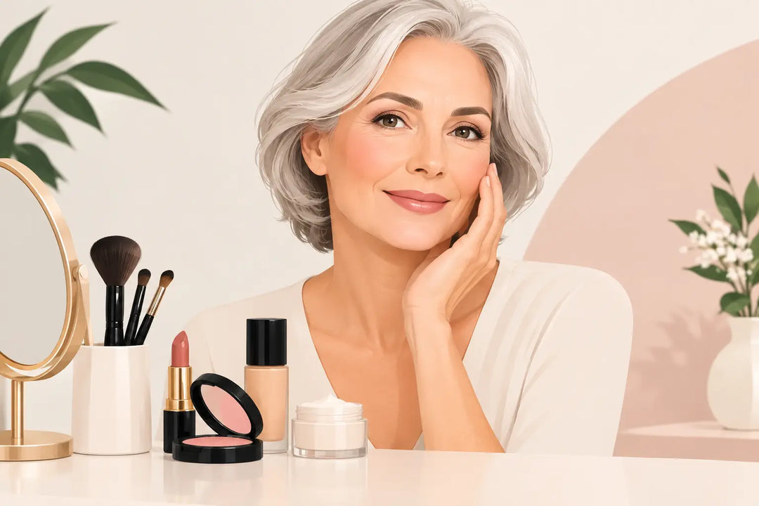 Guide maquillage peau mature pour un teint frais