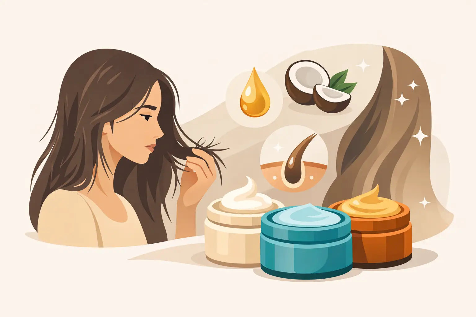 Quel masque cheveux très abîmés choisir ?