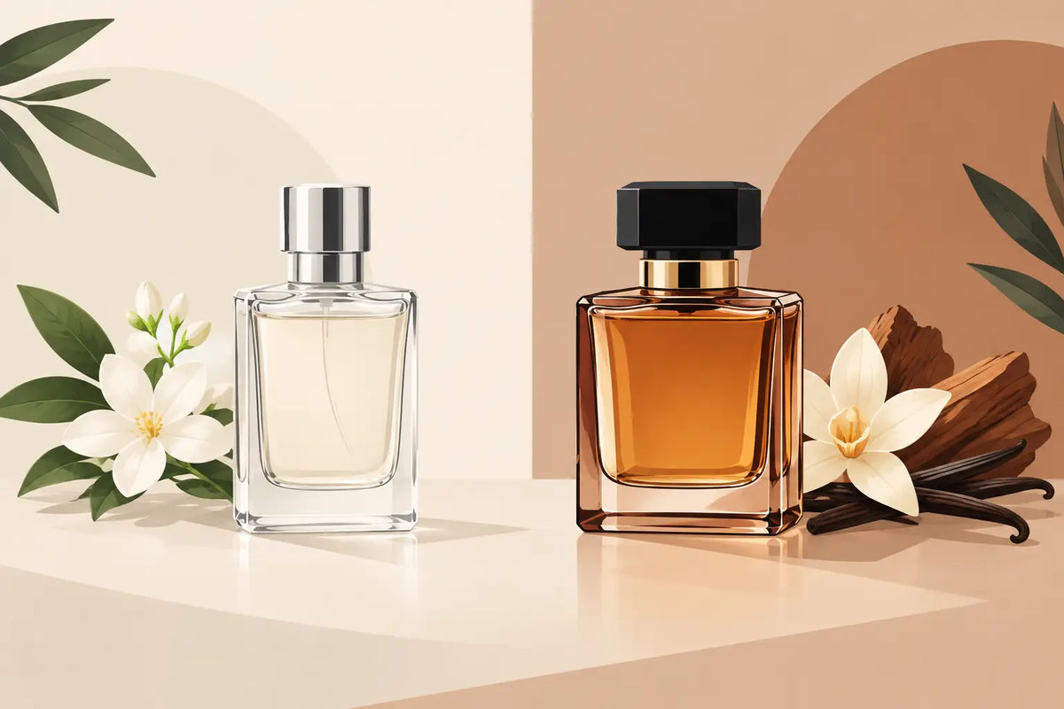 Eau toilette versus parfum : lequel choisir ?