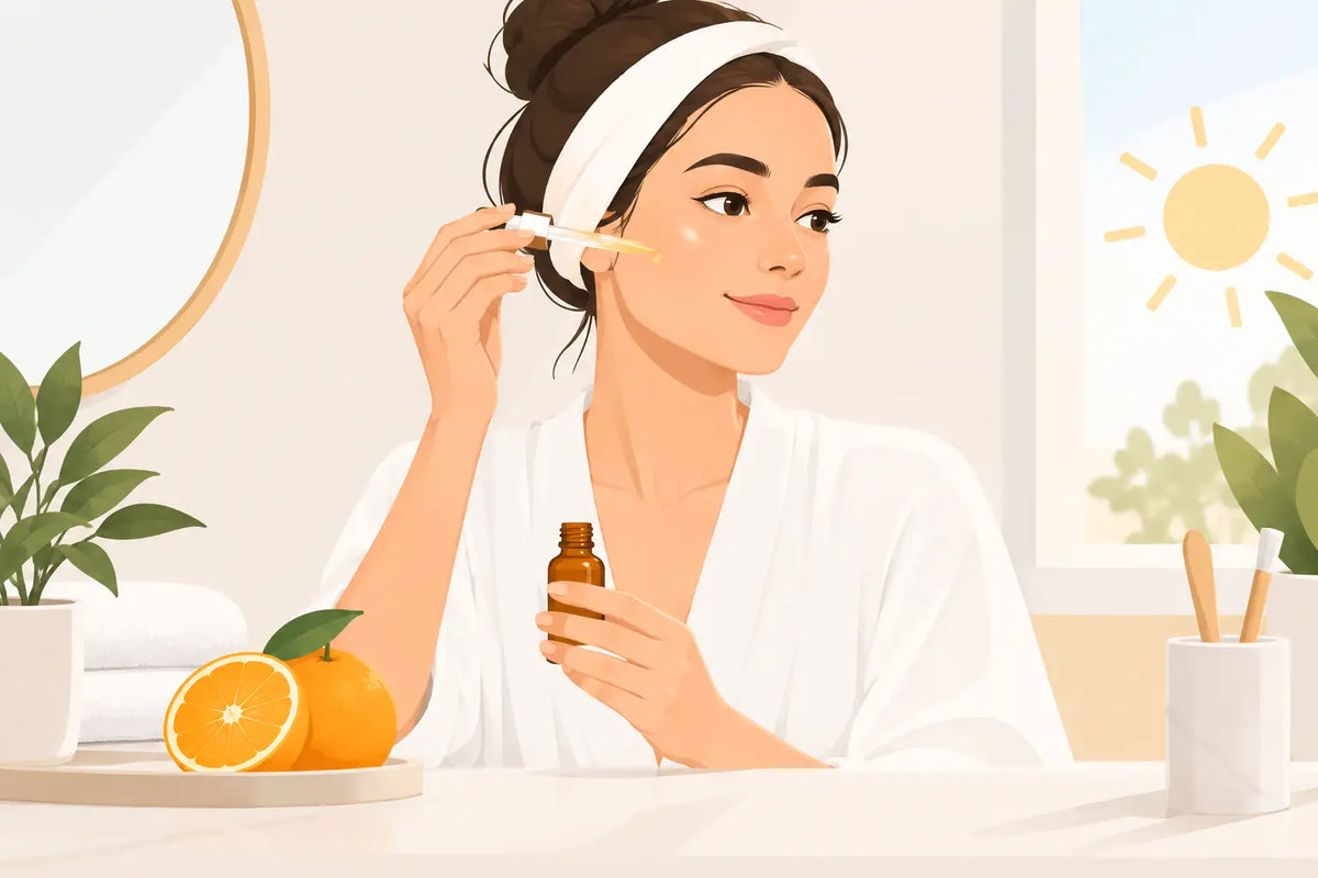 Comment appliquer vitamine C le matin sans irriter