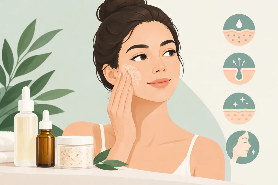 Quand utiliser des acides exfoliants sur le visage ?