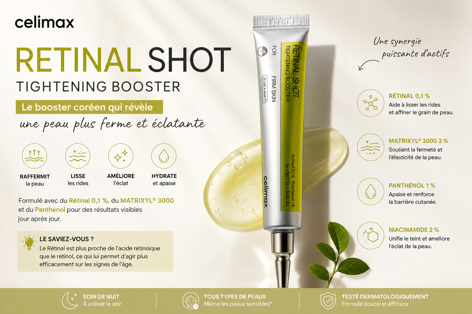 Pourquoi le Celimax Retinal Shot est devenu un incontournable de la K-Beauty ?