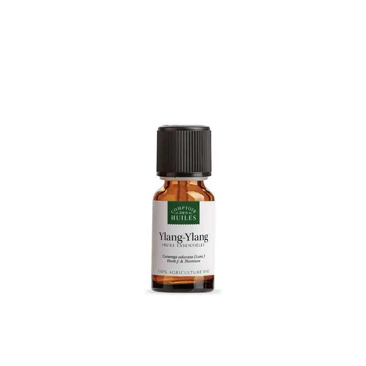 Huile Essentielle d’Ylang Ylang Bio – Équilibrante, Apaisante et Régénérante | Comptoir des Huiles