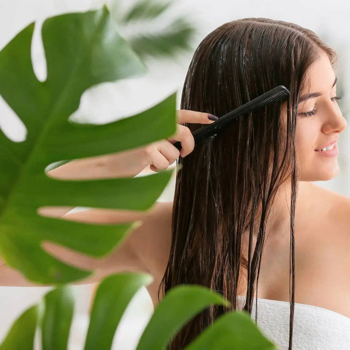 Après-Shampooing Réparateur à l’Huile de Ximenia Bio – Nutrition Intense et Brillance Naturelle