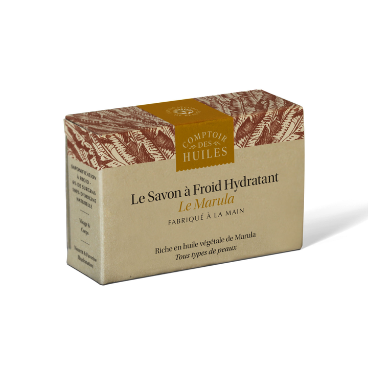 Savon à Froid Surgras au Marula Bio – Visage et Corps | Nourrissant, Protecteur et Sans Parfum | Fabriqué à la Main