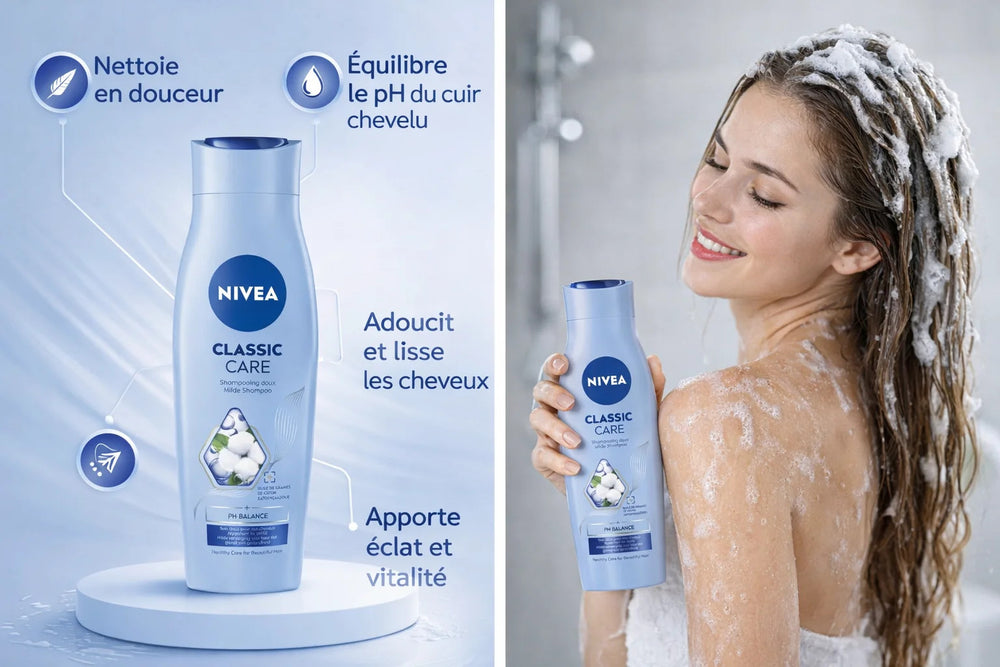 Shampooing Nivea Classic Care – 250 ml