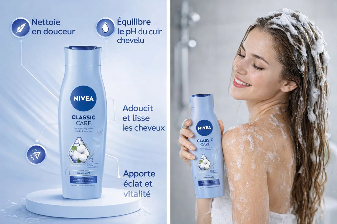 Shampooing Nivea Classic Care – 250 ml