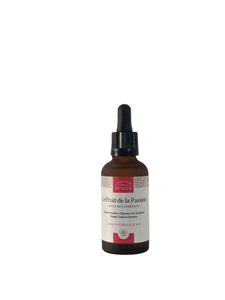 Huile de Fruit de la Passion Bio Revigorante &amp; Hydratante Visage, Corps Cheveux