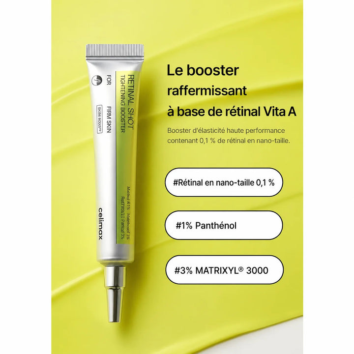 Celimax Retinal Shot Tightening Booster 15ml – Soin Anti-Âge Raffermissant au
