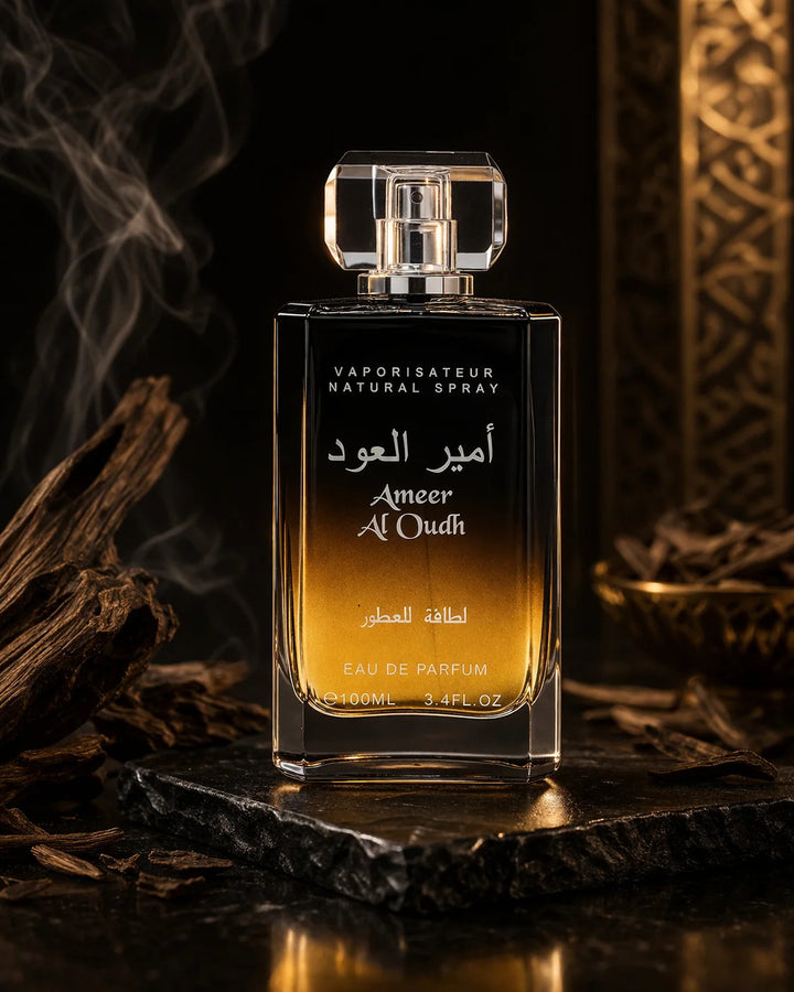 Lattafa Ameer Al Oudh Eau de Parfum 100ml – Parfum Oud Intense, Boisé et Ambré