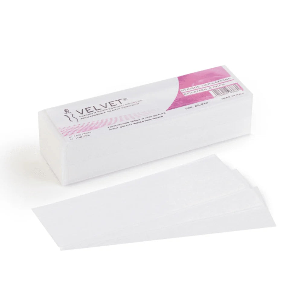 Velvet – Bandes de Dépilation Haute Qualité (100 pièces)