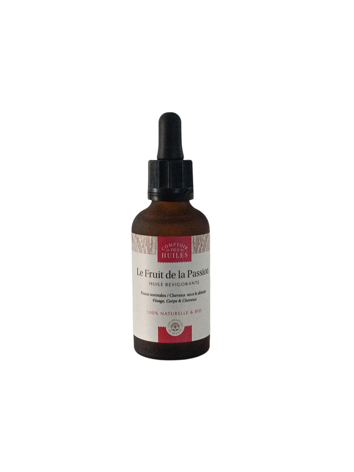Huile de Fruit de la Passion Bio Revigorante &amp; Hydratante Visage, Corps Cheveux