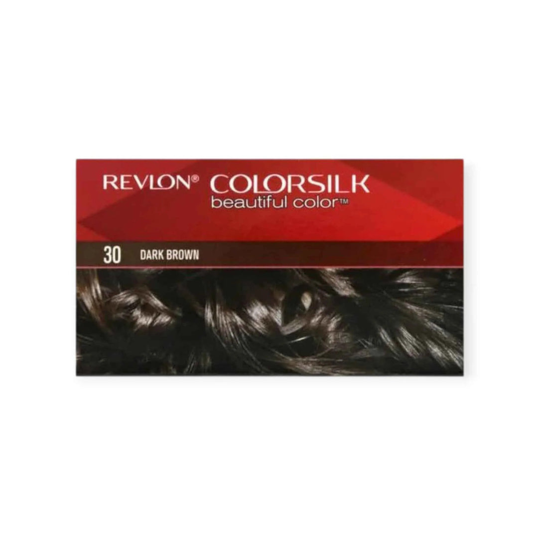 ColorSilk Beautiful Color 30 Dark Brown – Coloration Permanente Sans Ammoniaque