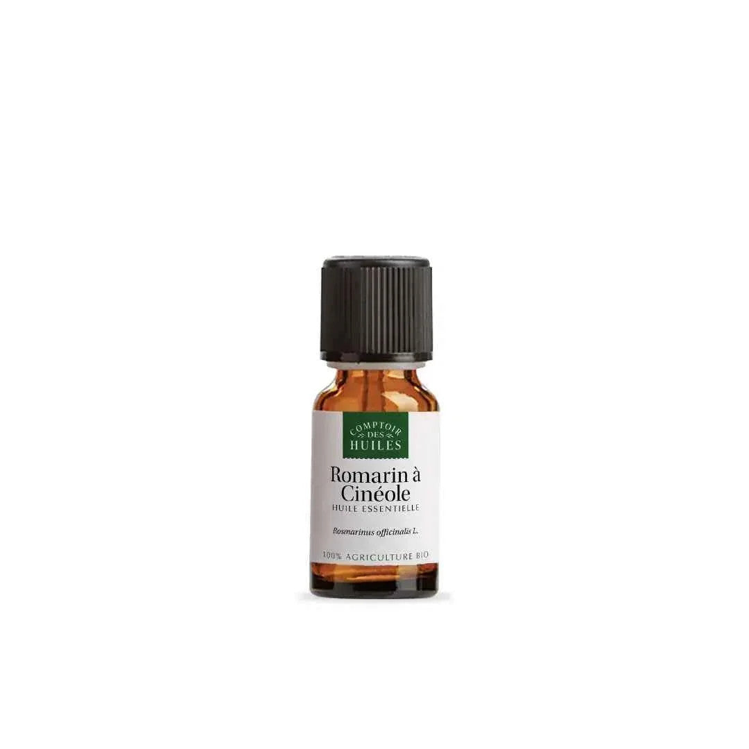Huile Essentielle de Romarin à Cinéole Bio – Purifiante, Tonifiante et