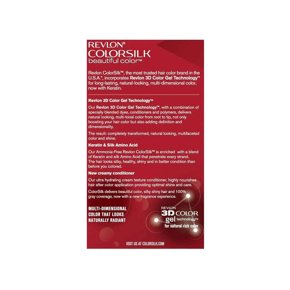 ColorSilk Beautiful Color 20 Brun Noir – Coloration Permanente Sans Ammoniaque