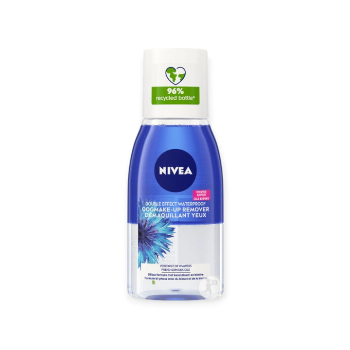 Nivea Double Effect : Démaquillant Expert Waterproof &amp; Soin des Cils à la