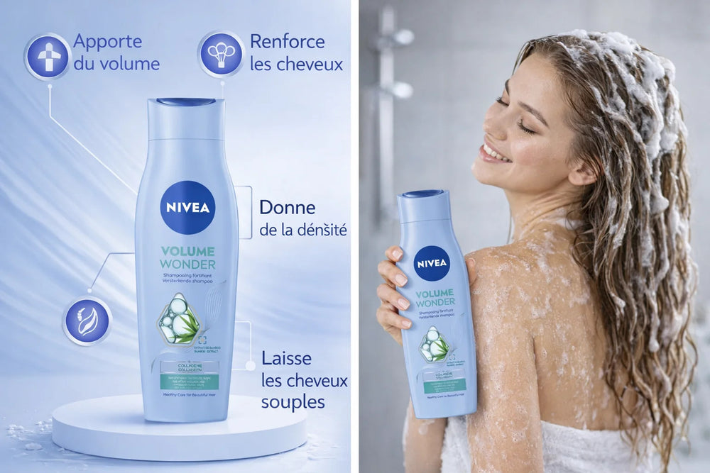 Shampooing Nivea Volume Care – 250 ml