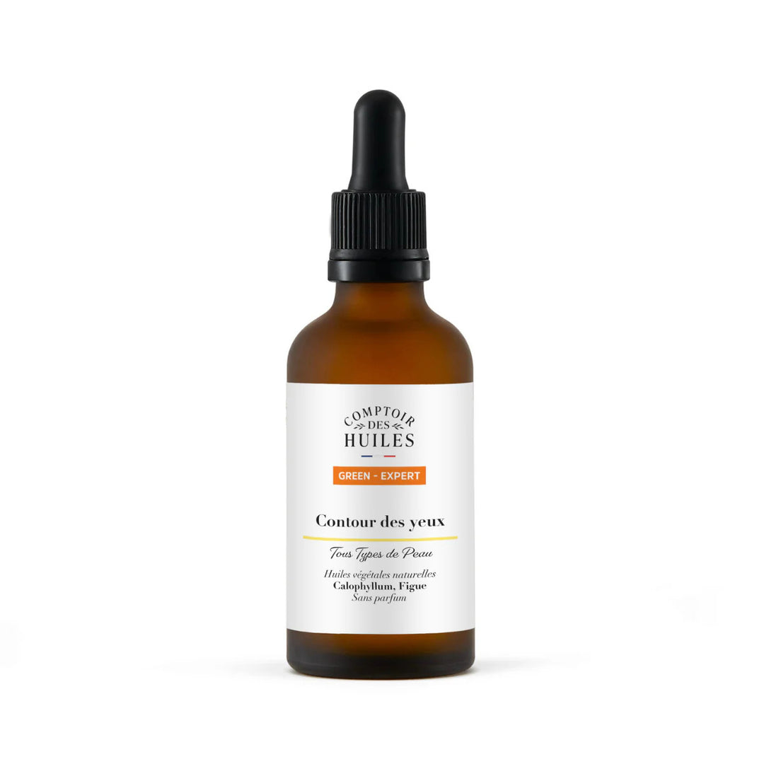 Huile Contour des Yeux Bio – Green Expert | Anti-Cernes, Lissante