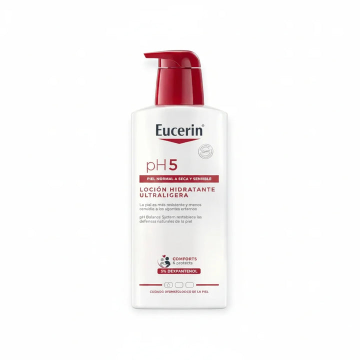 Eucerin pH5 – Lotion Hydratante Ultralégère Peau Sensible – 400 ml