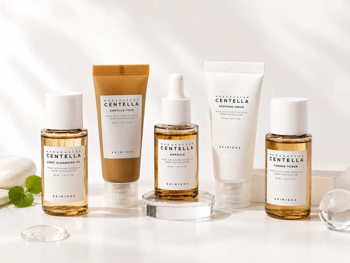 SKIN1004 Madagascar Centella Kit – Routine Soin Visage Complète Apaisante et