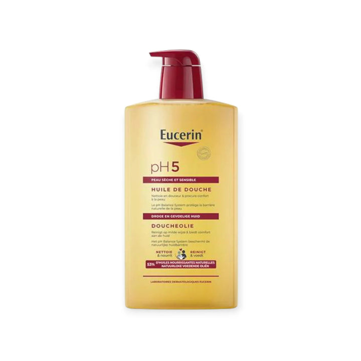 Eucerin pH5 Huile de Douche – Peaux Très Sèches &amp; Sensibles – 400 ml