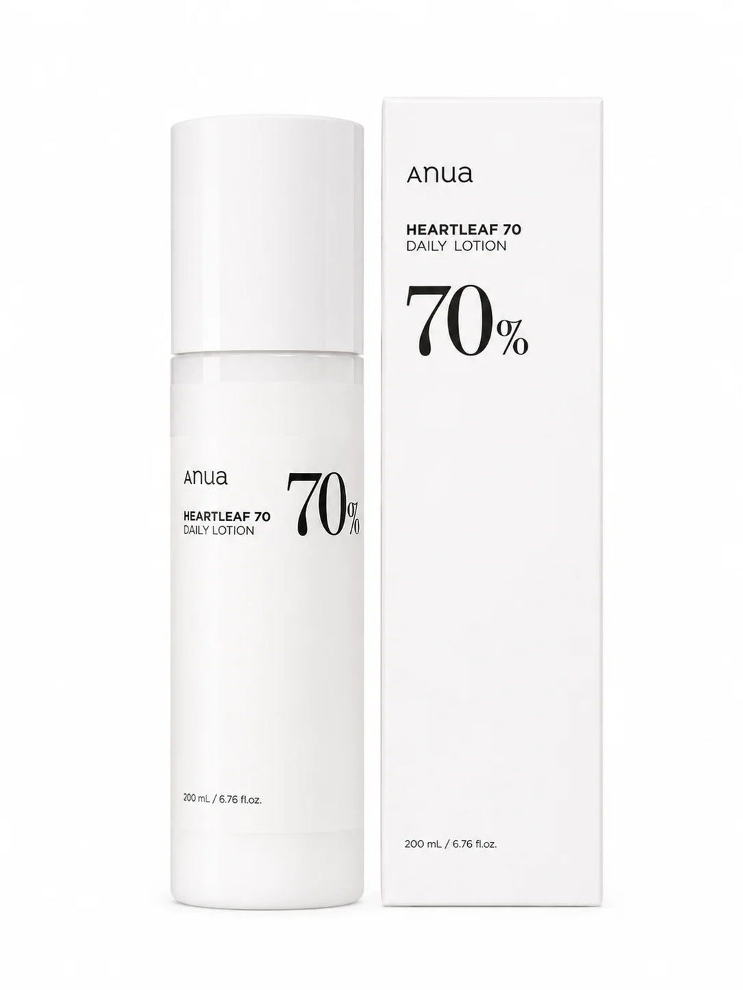 Anua Heartleaf 70 Daily Lotion 200ml Lotion Hydratante Apaisante Peaux Sensibles