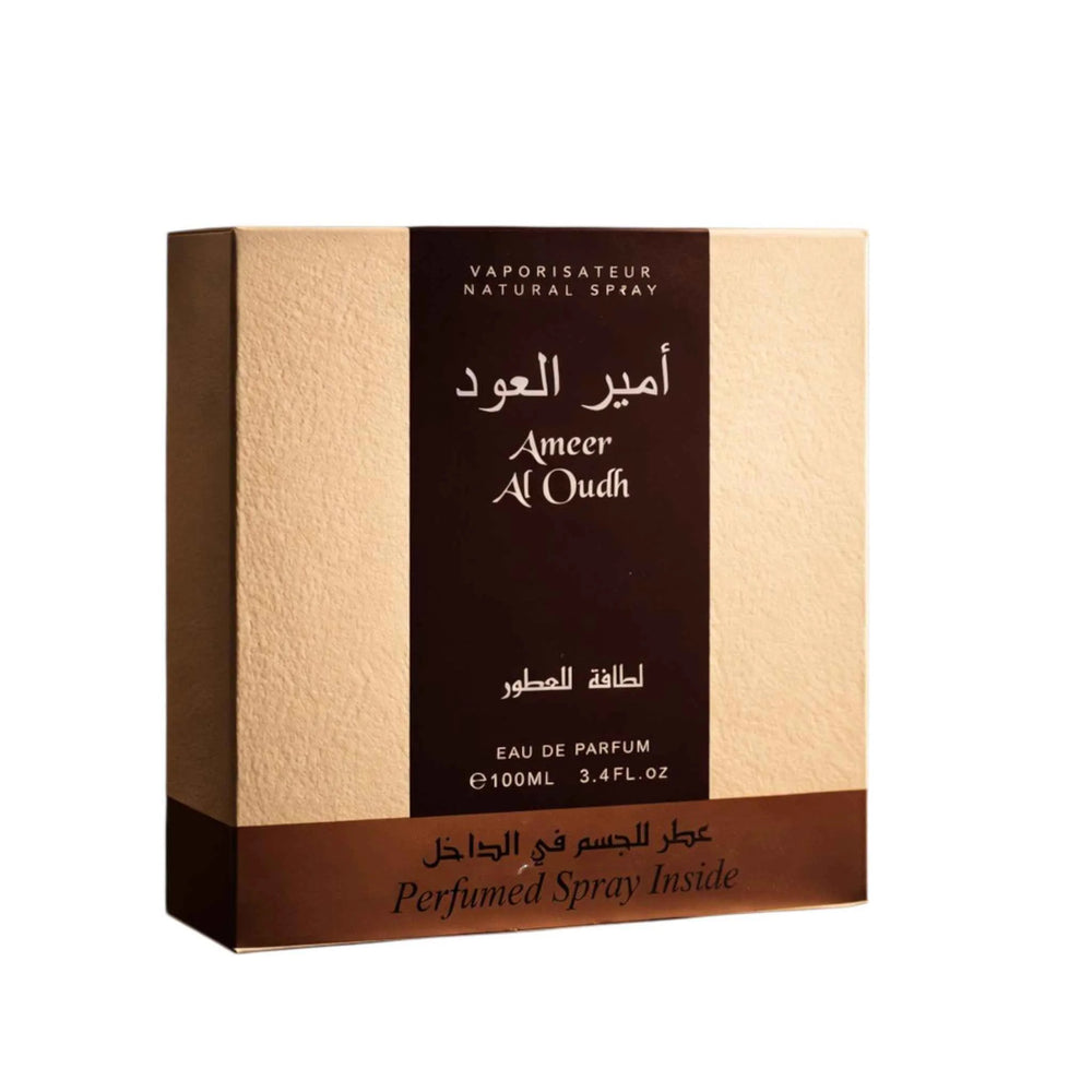 Lattafa Ameer Al Oudh Eau de Parfum 100ml – Parfum Oud Intense, Boisé et Ambré