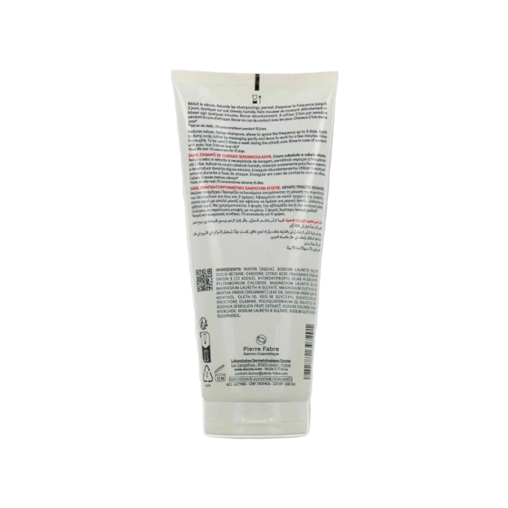 Ducray Sabal Shampooing Traitant Sébo-Régulateur – Cheveux Gras – 200 ml