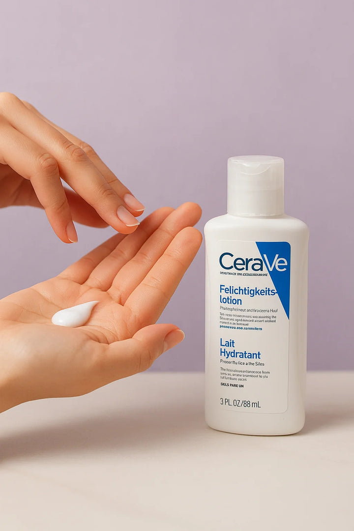 🩵 CeraVe Lait Hydratant – Peaux Sèches à Très Sèches (88 ml)
