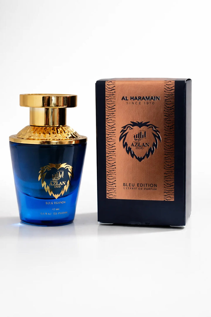 Coffret Parfum Al Haramain L’Aventure, Amber Oud Gold, Rouge &amp; Azlan Bleu