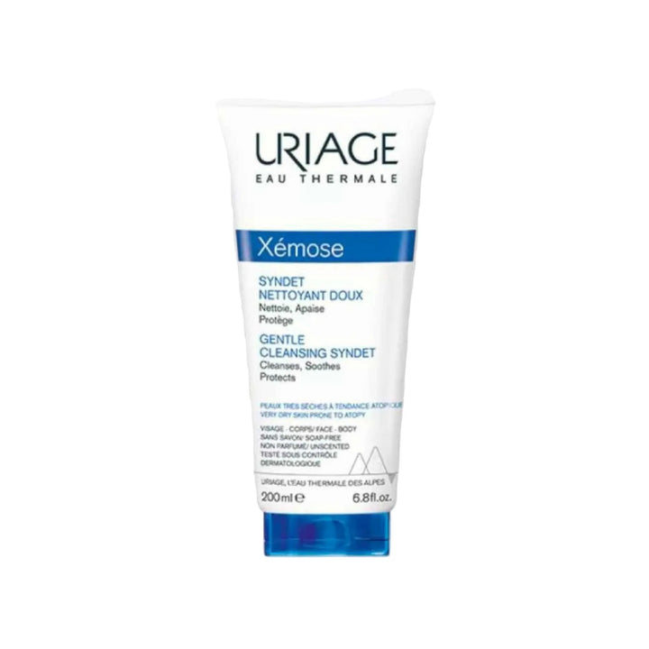Uriage Xémose Syndet Nettoyant Doux – Gel Nettoyant Doux Sans Savon (200 ml)