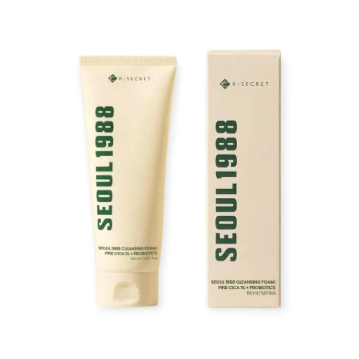 Seoul 1988 : Mousse Nettoyante Équilibrante au Pine Cica 1% &amp; Probiotiques