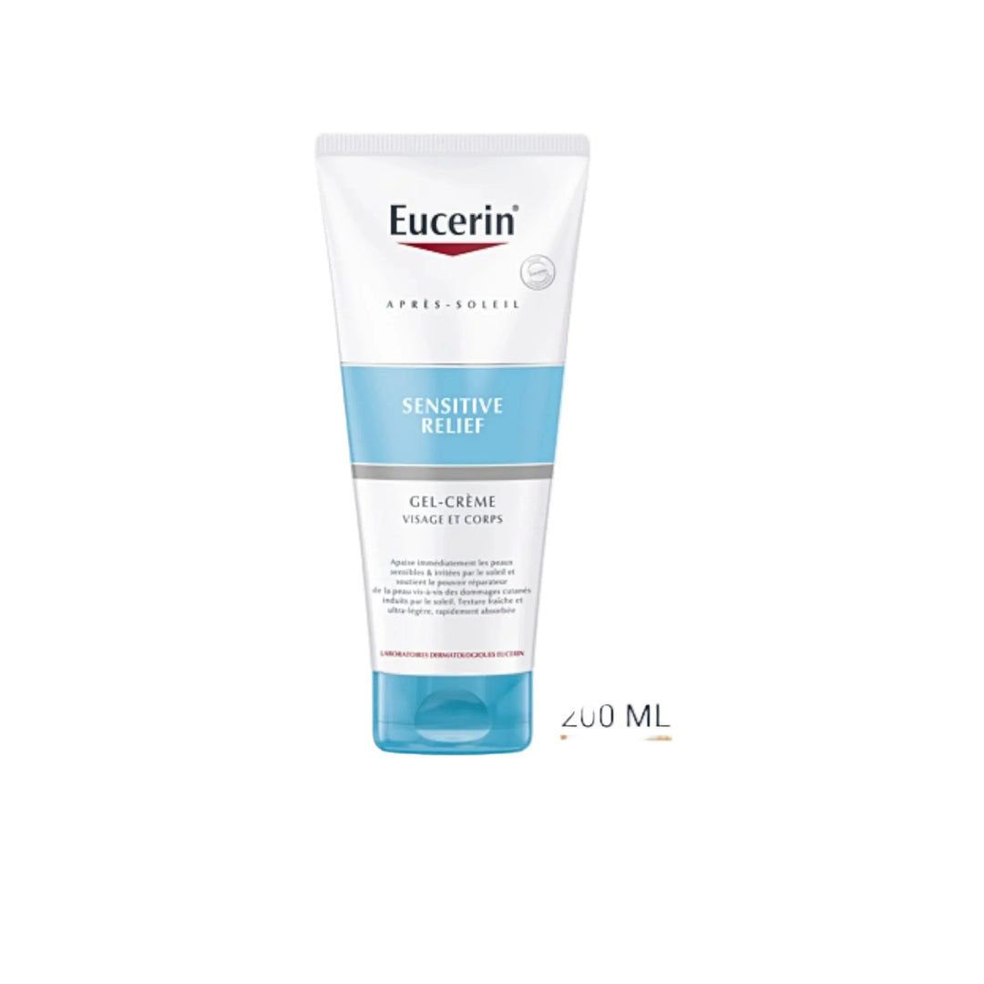 Eucerin After Sun Sensitive Relief Gel-Cream – Visage & Corps – 200 ml