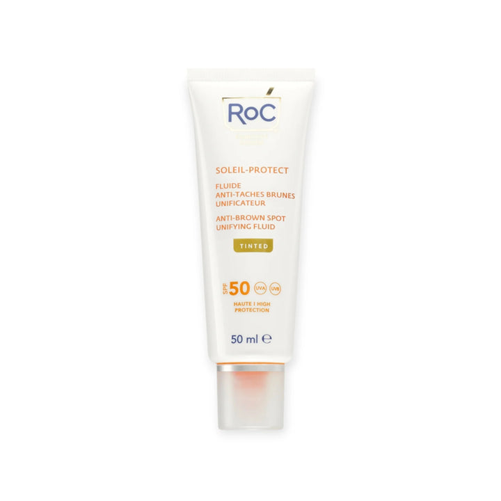 RoC Soleil-Protect Fluide Unificateur Anti-Taches Brunes SPF 50 – 50 ml