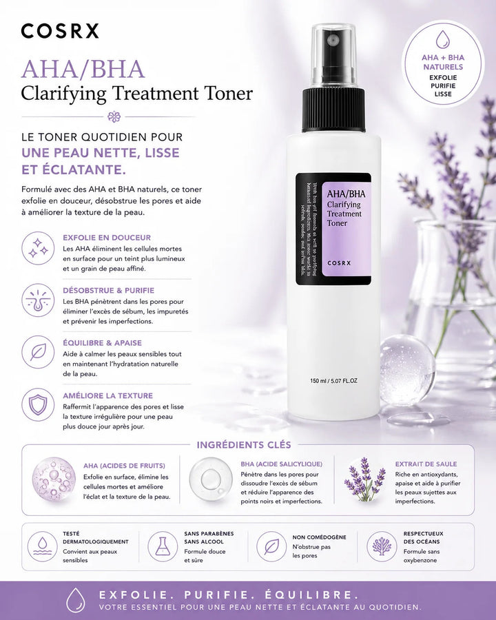 COSRX - AHA/BHA Clarifying Treatment Toner (150 ml)