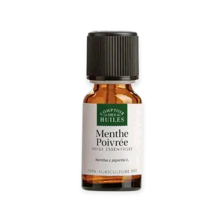 Huile Essentielle de Menthe Poivrée Bio – Pure, Rafraîchissante et Revitalisante
