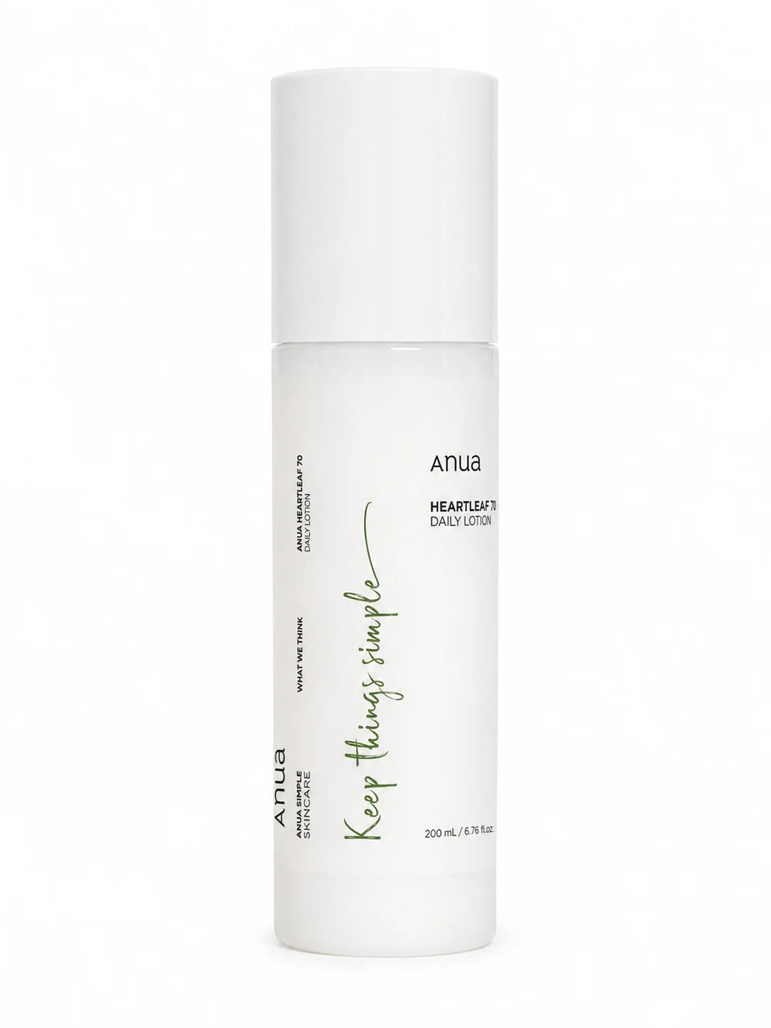 Anua Heartleaf 70 Daily Lotion 200ml Lotion Hydratante Apaisante Peaux Sensibles