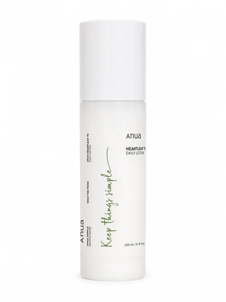 Anua Heartleaf 70 Daily Lotion 200ml Lotion Hydratante Apaisante Peaux Sensibles