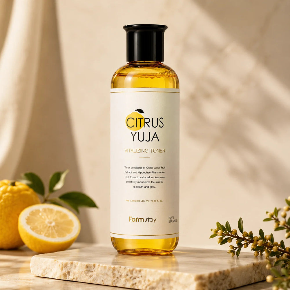 Farmstay Citrus Yuja Vitalizing Toner | Tonique Visage Vitamine C