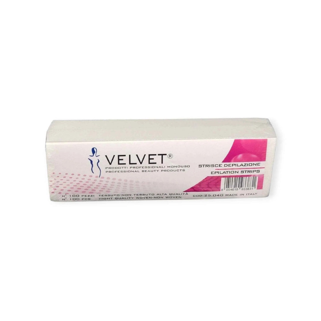 Velvet – Bandes de Dépilation Haute Qualité (100 pièces)