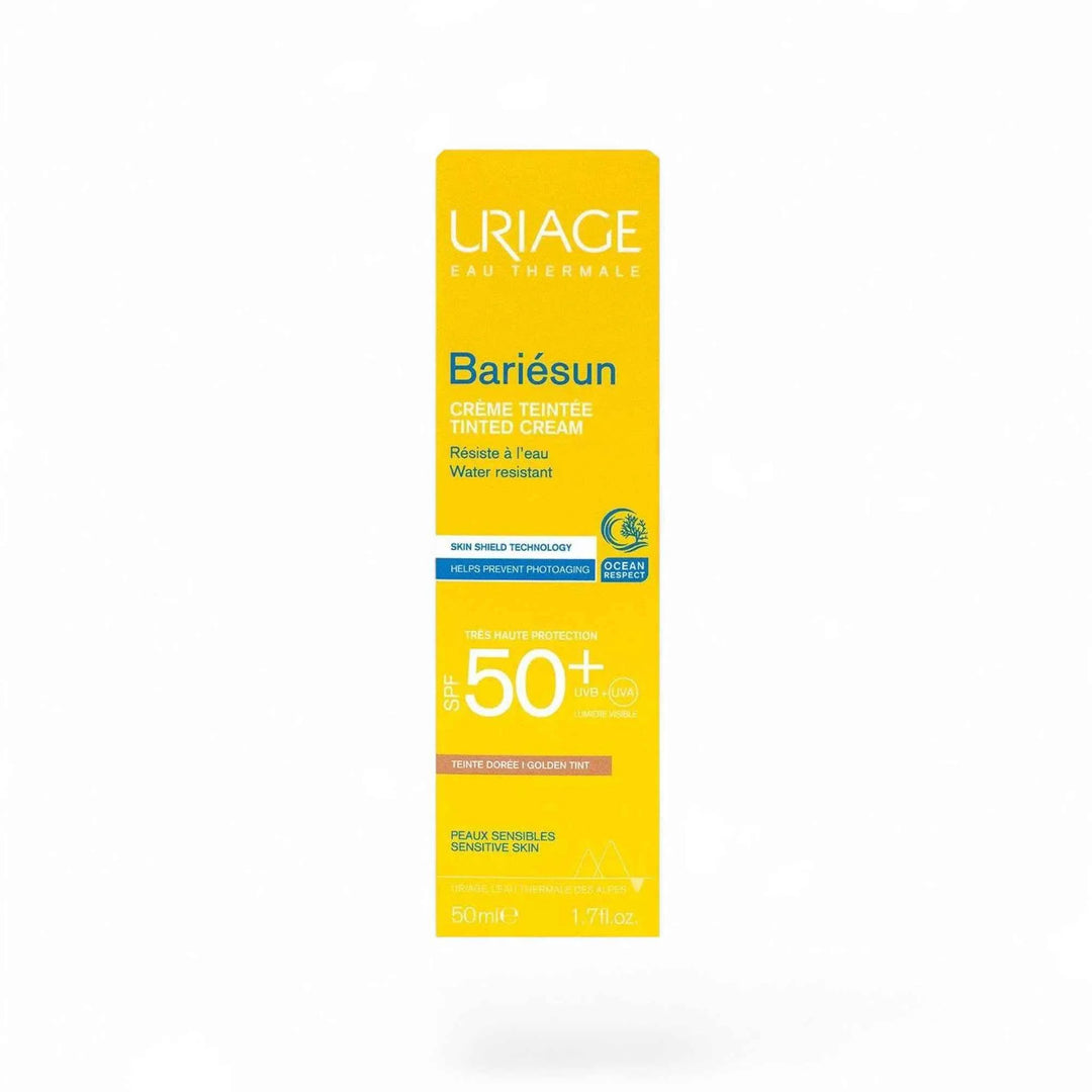 Uriage Bariésun Crème Teintée SPF 50 – Crème Solaire Teintée Haute Protection