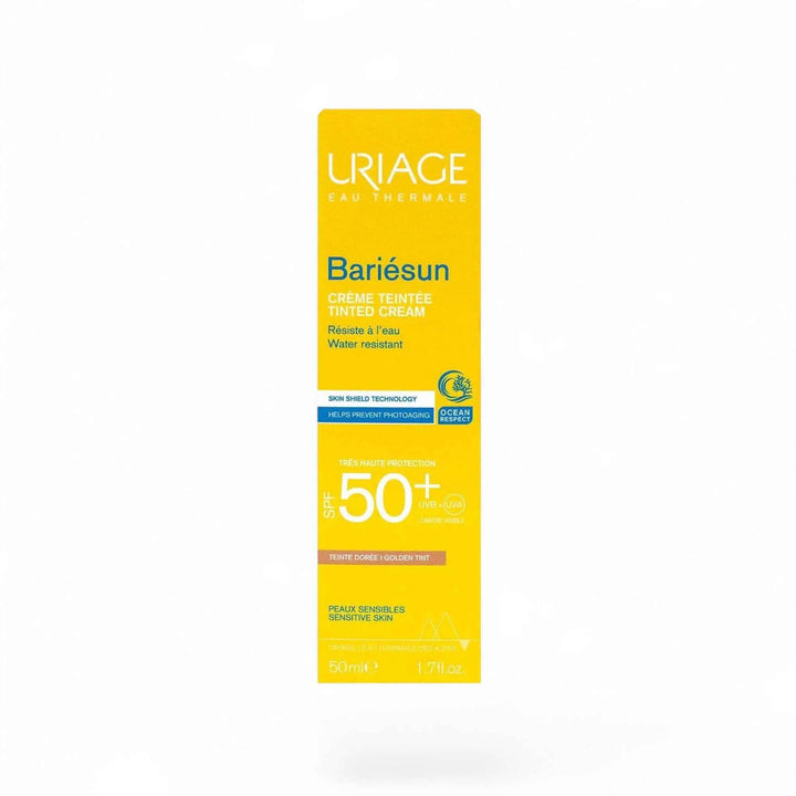 Uriage Bariésun Crème Teintée SPF 50 – Crème Solaire Teintée Haute Protection