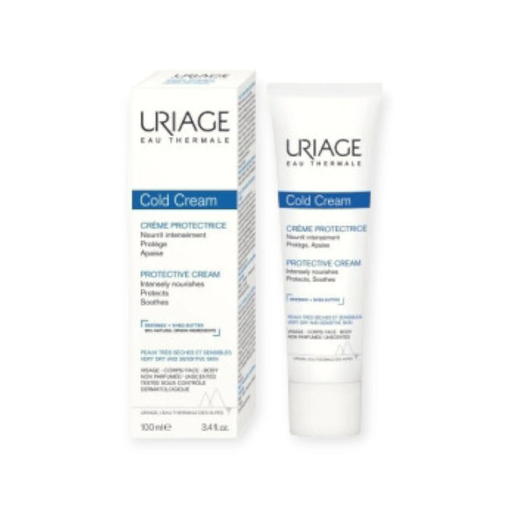 Uriage Cold Cream Crème Protectrice – Peaux Très Sèches et Sensibles – 100 ml