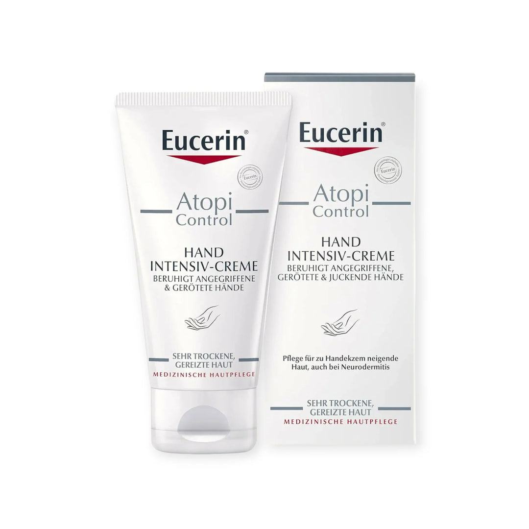 Eucerin AtopiControl Crème Mains – Peaux Sèches &amp; À Tendance Atopique – 75 ml