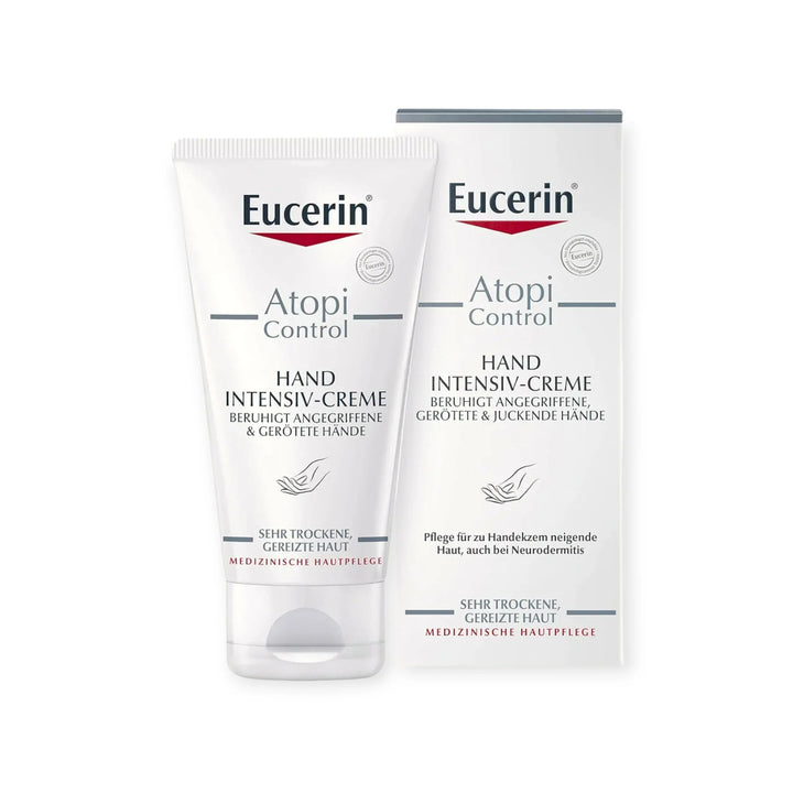 Eucerin AtopiControl Crème Mains – Peaux Sèches &amp; À Tendance Atopique – 75 ml
