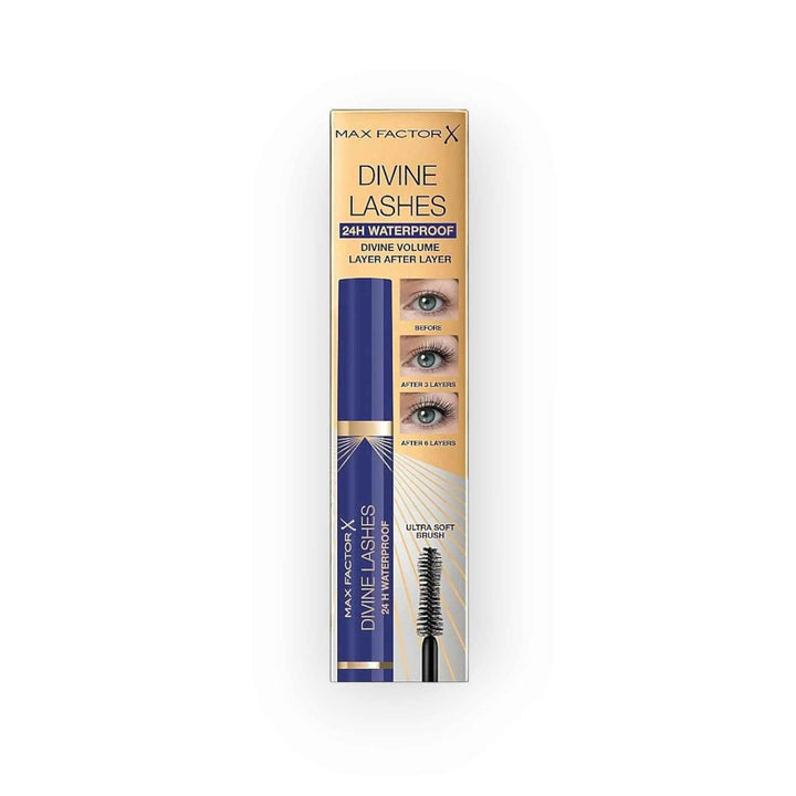 Max Factor Divine Lashes 24H Waterproof Mascara – Volume Intense &amp; Tenue Longue.