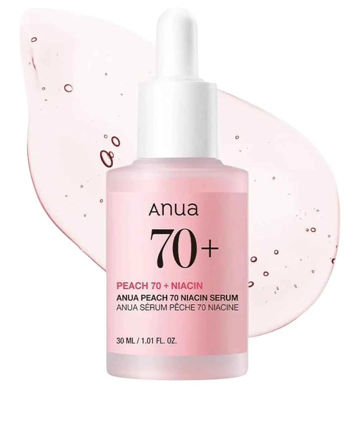 Anua – Sérum Éclat Pêche 70% à la Niacinamide – 30 ml