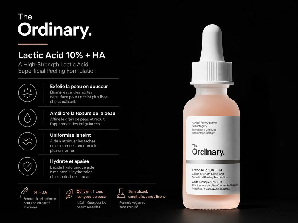 The Ordinary – Lactic Acid 10% + HA – 30 ml