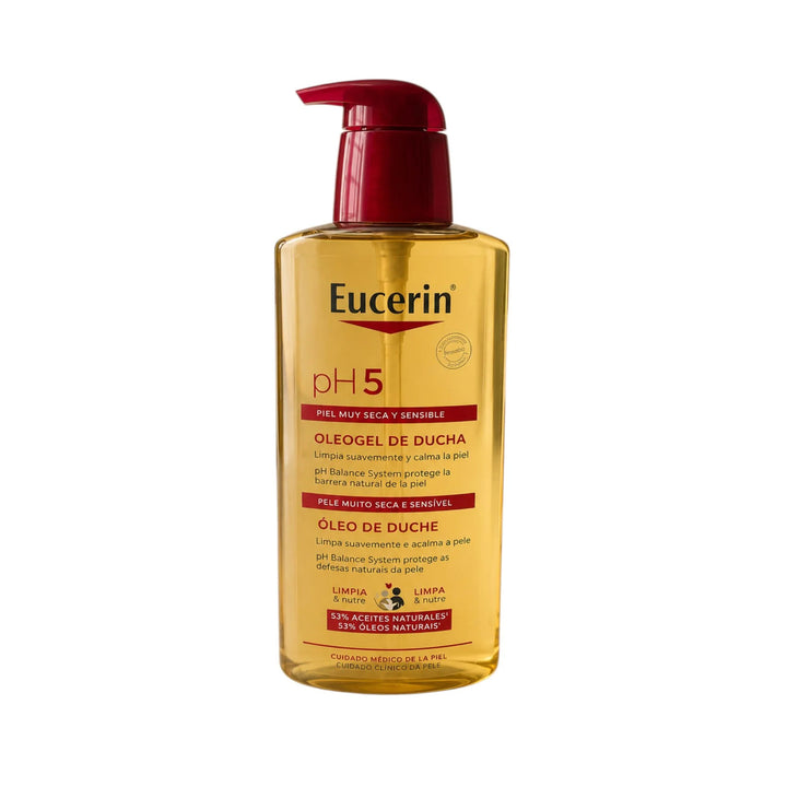 Eucerin pH5 Huile de Douche – Peaux Très Sèches &amp; Sensibles – 400 ml