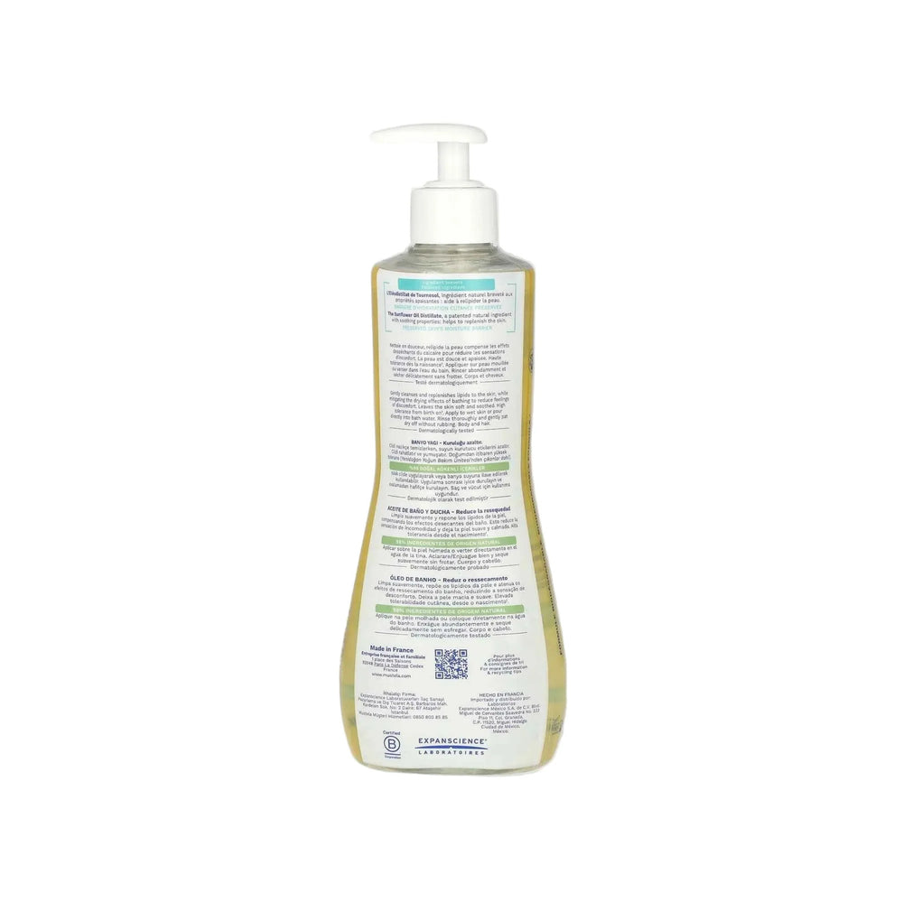 Mustela Stelatopia Huile Lavante – Anti-Démangeaisons – Peaux Très Sèches &